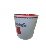 Red and White Owl Mug &quot;Owl Always Love You&quot; 4.25 Inch - £11.72 GBP