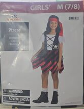 Way To Celebrate Pirate Halloween Costume for Children, Girls Size M (7/8) - $21.77