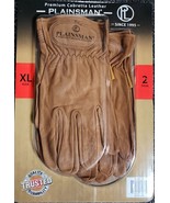 Two (2) Pair Plainsman™ Premium Cabretta Leather Gloves ~ Extra Large XL... - £29.41 GBP