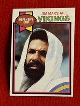 Jim Marshall Minnesota Vikings Defensive End Topps 1979 #274 - £2.36 GBP