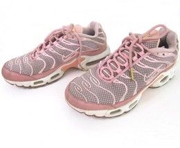 Nike Air Max Plus Pink Running Shoes size 6.5 Women Sneaker AV8426-600 - $31.19