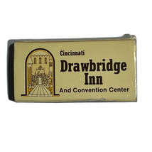 Drawbridge Inn Hotel Motel Ft. Mitchell Kentucky Match Book Matchbox - £3.70 GBP