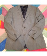 Bonobos Blazer Mens sz 46R Athletic Fit Italian wool grey suit jacket 46... - $73.82 CAD