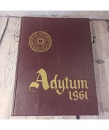 Denison University 1961 Granville Ohio Adytum College Yearbook Annual Vi... - $29.70