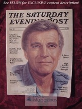 Saturday Evening Post September 1984 Charlton Heston ++ - £4.69 GBP
