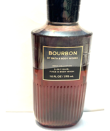 BOURBON Bath &amp; Body Work 3 in 1 Hair, Face &amp; Body Wash Men&#39;s 10oz/295ml ... - $7.18