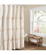 Lush Décor - Darla Shower Curtain Ivory - $66.49