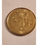 Disney Parks 50th Anniversary Metal Medallion Coin - Lumiere - $8.99