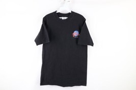 Vtg 90s Planet Hollywood Mens Large Faded Chicago Spell Out T-Shirt Black USA - $39.55