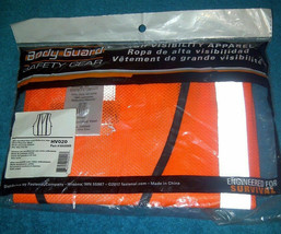 3 BODY GUARD SAFETY GEAR VEST-HIGH VISIBILITY MESH-NEW - £6.22 GBP