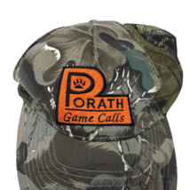 Porath Game Calls Mesh Camouflage Adjustable Strap Hat Camo - £19.70 GBP