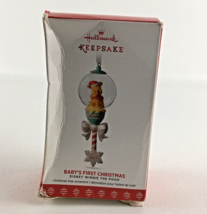 Hallmark Keepsake Ornament Disney Winnie The Pooh Baby&#39;s First Christmas... - $18.76