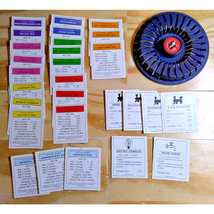 Monopoly Deluxe Edition 1998 Title Deed Cards &amp; Carosel Replacement Piec... - $8.86