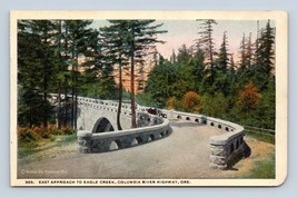 Eagle Creek East Approach Columbia River Highway Oregon OR UNP WB Postcard L16 - £5.46 GBP