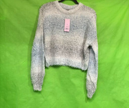 Women’s Spacedye Crewneck Pullover Sweater - Wild Fable Gray M - £12.64 GBP