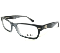 Ray-Ban Eyeglasses Frames RB5206 5515 Gray Rectangular Full Rim 52-18-140 - £77.57 GBP