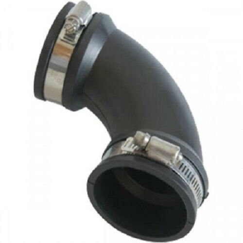 Primary image for PondH2o Flexible PVC 4'' 90 Degree Elbow Coupling, Aquarium & Pond Hose Fitting