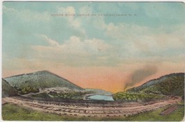 Horse Shoe Curve on Pennsylvania Railroad Postcard Vintage Unused - $2.99