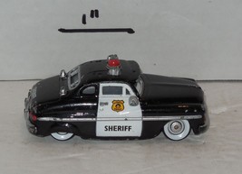 Disney Pixar World Of Cars SHERIFF Die Cast Diecast Car Vehicle VHTF whitewall - $9.75