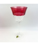 NEW Waterford Crystal Glendora Pink Goblet Wine Glass 8 3/4&quot; John Connol... - $149.99