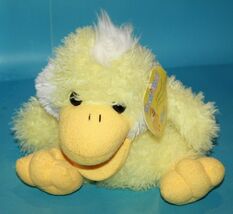 Fiesta Stuffed Animal Easter Duck Hand Puppet 9" Soft Toy Yellow Plush N... - $11.35
