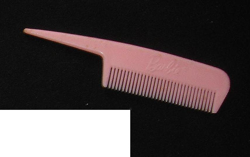 Primary image for Vintage Barbie doll accessory rattail comb from Color Magic sets 1960s Mattel