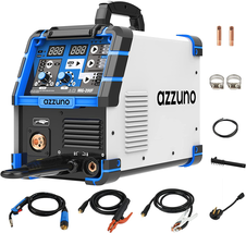 110V/220V 4 in 1 Flux Mig/Solid Wire/Lift Tig/Stick ARC Dual Voltage Mul... - £344.18 GBP