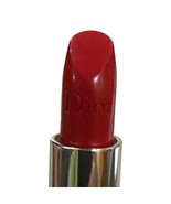 DIOR Addict Rouge Couture Refillable Lipstick 999 Satin Full Size 3.5g N... - $46.34 CAD
