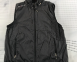 RLX Ralph Lauren Vest Mens Extra Large Dark Grey Zip Out Hood RLX67 10 - £42.56 GBP