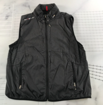 RLX Ralph Lauren Vest Mens Extra Large Dark Grey Zip Out Hood RLX67 10 - £42.52 GBP