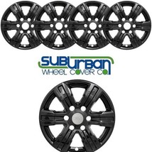 2019-2024 Ford Ranger XL / XLT 17&quot; Gloss Black Wheel Skins # 7966-GB NEW SET/4 - £89.46 GBP