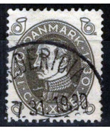 ZAYIX Denmark 212 Used 8o dk gray Christian X Royalty 083022S27 - £18.35 GBP