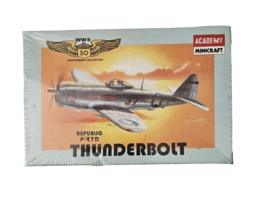 1/144 Academy Minicraft Wwii American Republic P-47 D Thunderbolt Fighter Plane - $15.45