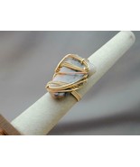 Gorgeous Vintage GF Wire Wrapped Agate Ring 7 ESTATE PIECE - $29.99