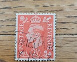 Great Britain Stamp King George VI 2 1/2d Used - $3.79