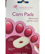 Carnation Adhesive Oval Felt Corn 9 Pads Foot Corn Pressure Pain Relief - $101.09 MXN
