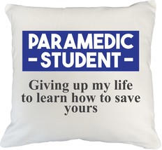 Make Your Mark Design Learn to Save, Graduation White Pillow Cover for Paramedic - £19.75 GBP+