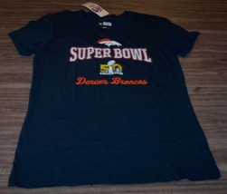 Women&#39;s Teen Denver Broncos Super Bowl 50 Nfl Football T-Shirt Large New w/ Tag - £15.82 GBP