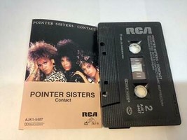 Pointer Sisters Audio Cassette Tape Contact 1986 Cbs Records Canada AJK1-5487 - £6.90 GBP