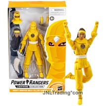 Year 2021 Power Rangers Lightning Collection Mighty Morphin Ninja Yellow Ranger - £35.17 GBP