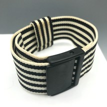 Retro Elastic Band Striped Belt Bracelet, 80s Unisex Vintage - £28.17 GBP