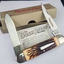 NEW 1993 vintage Remington USA bullet pocket knife R-4356 BUSH PILOT nev... - $74.99
