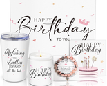 Birthday Gifts for Women Happy Birthday Gift Box Basket Sets for Women Her - £38.41 GBP