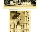 Iolani Palace &amp; King Kamehameha Statue Real Photo Postcards - $21.75