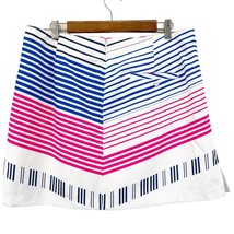 NEW Lady Hagen Womens 10 Bon Voyage Tennis Skirt Skort Chevron Pink Intense  - £19.25 GBP