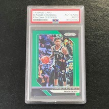 2018-19 Panini Prizm Green #248 D&#39;Angelo Russell Signed Card AUTO PSA Slabbed Ne - £79.00 GBP