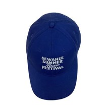 Sewanee Summer Music Festival Blue Embroidered Cotton Adjustable Baseball Cap - £12.56 GBP