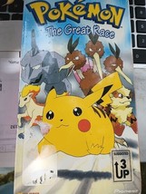 Pokemon Vol. 11: The Great Race (VHS, 1999) with Pioneer  Watermark - £15.50 GBP