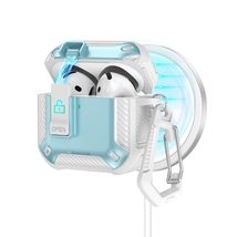 Generic For Airpods Pro (2019 (Color: WHITEBLUE) Shockproof Full Body Ha... - $44.93