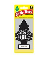 Little Trees Car Air Freshener 6 Pack – Black Ice Hanging Paper Tree Scent - €9,21 EUR